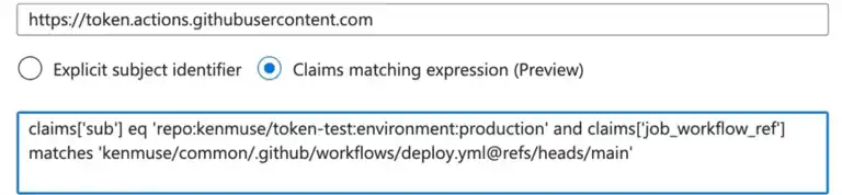 Using Azure Flexible Federation With GitHub Actions